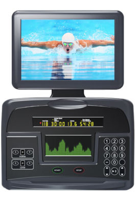 Cardio Equipment With Attached TV