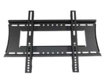 A black wall mount for a flat screen TV.